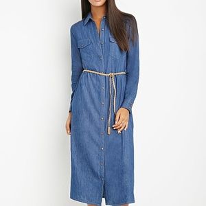 Donated🚨F21 long denim dress